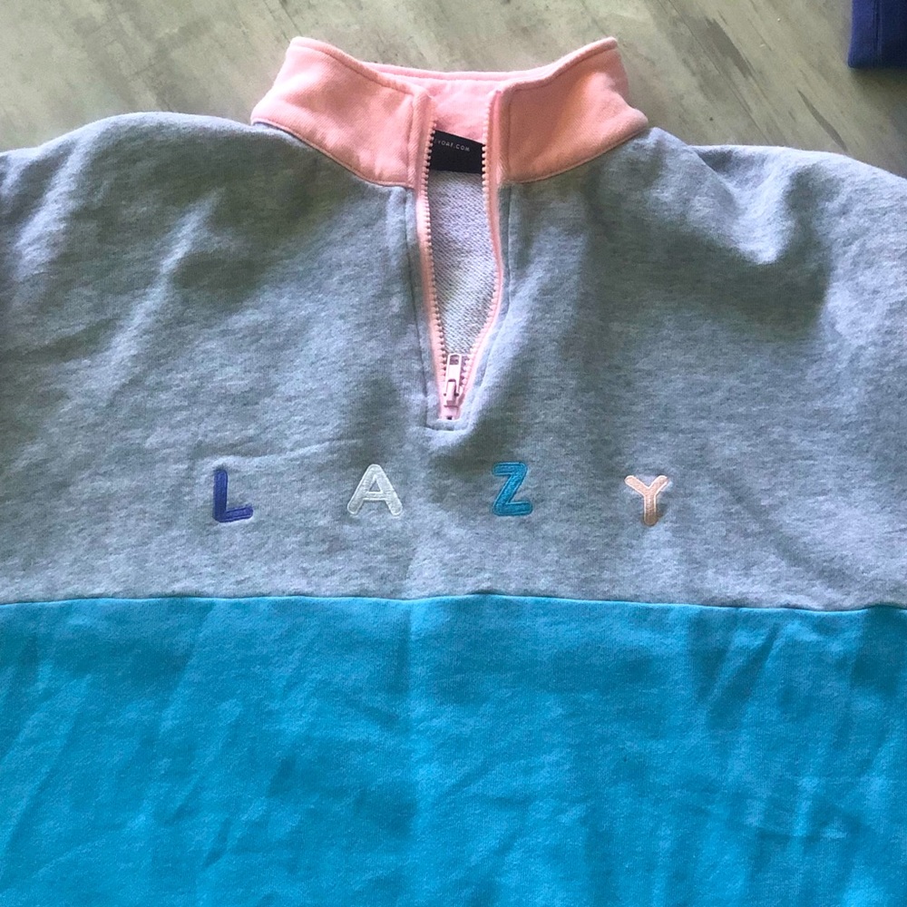 LAZY OAF QUARTERZIP